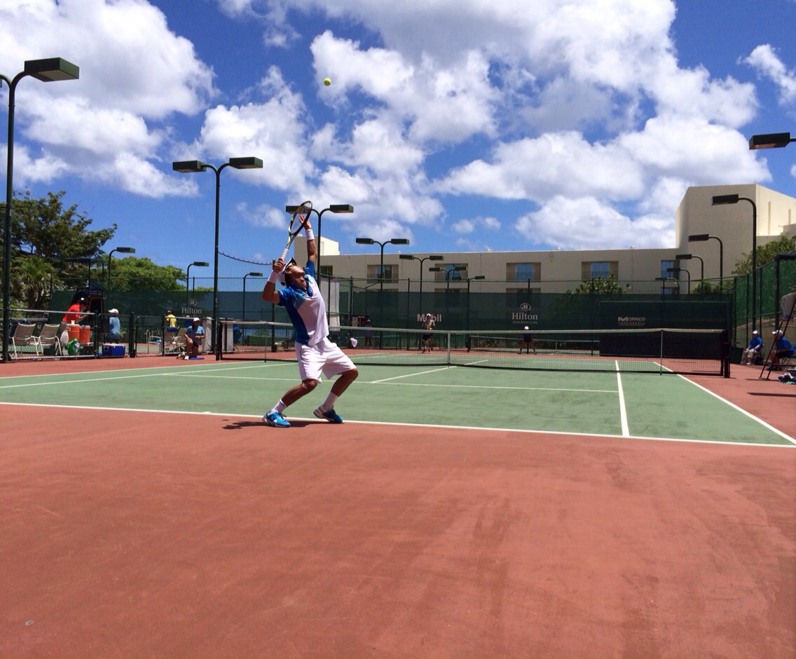 Guam Futures 単ベスト4 ダブルス2連覇 プロテニスプレイヤー佐藤文平 オフィシャルブログ