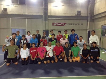 Konami 社員研修 東 テニスコーチ中山芳徳オフィシャルブログ