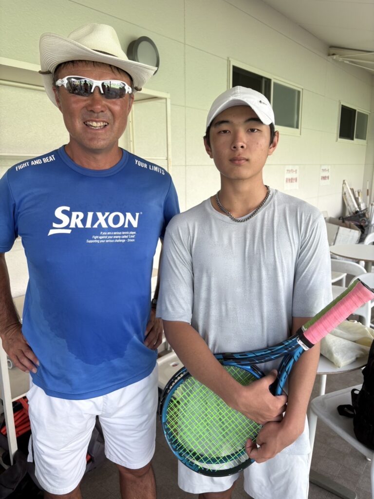 マレーシア在住の井上くん来場 | テニスコーチ石井弘樹オフィシャルブログ
