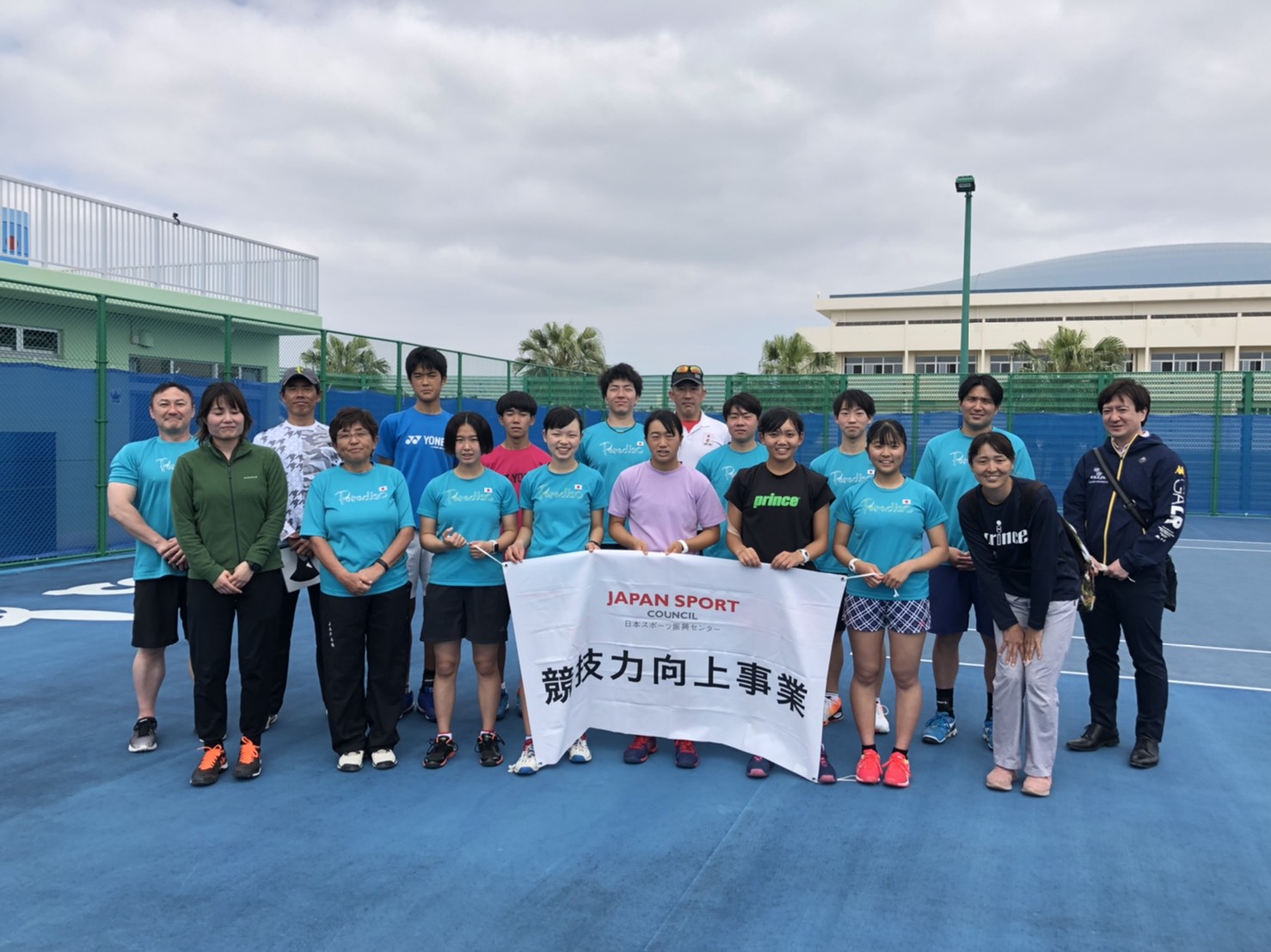 デフテニス日本代表合宿サポート 練習 プロテニスプレイヤー宮村美紀オフィシャルブログ