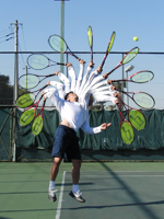 サーブ 3種類の打ち分け フラット スライス スピン Tennis Jp テニス ドット ジェイピー