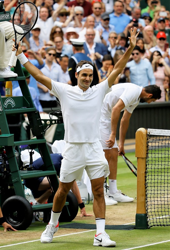 ãƒ•ã‚§ãƒ‡ãƒ©ãƒ¼ ã‚¦ã‚£ãƒ³ãƒ–ãƒ«ãƒ‰ãƒ³8åº¦ç›® ã‚°ãƒ©ãƒ³ãƒ‰ã‚¹ãƒ©ãƒ å¤§ä¼š19å›žç›®ã®å„ªå‹ ã‚¦ã‚£ãƒ³ãƒ–ãƒ«ãƒ‰ãƒ³ å…¨è‹± Tennis Jp ãƒ†ãƒ‹ã‚¹ ãƒ‰ãƒƒãƒˆ ã‚¸ã‚§ã‚¤ãƒ