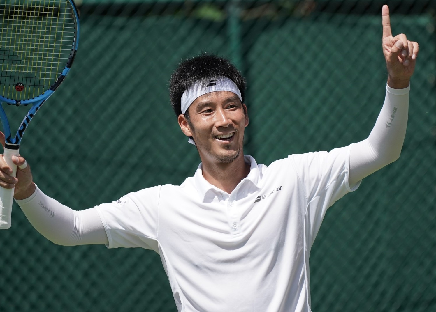 内山靖崇15度目の正直 杉田祐一もウィンブルドン予選突破 Tennis Jp テニス ドット ジェイピー