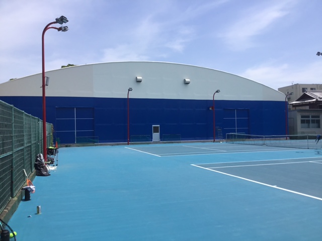 柳川高校に２面のインドアコートを橋本総業HDが建設！『テニスを科学する』共同企画プロジェクト【Tennis.jp】