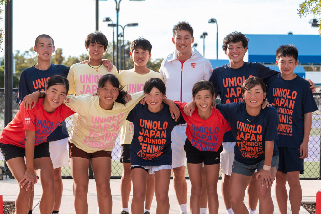 錦織圭が日本トップジュニアたちを直接指導！「これがダメというのはテニスにはありません」【Tennis.jp】