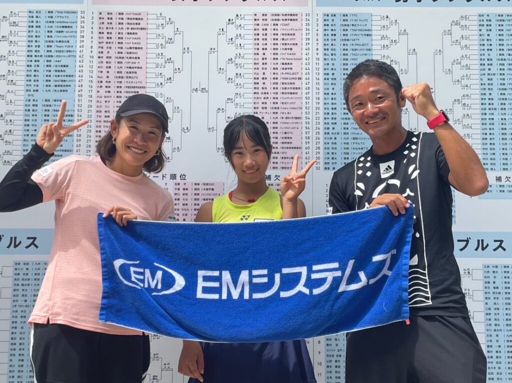 17歳 高校2年生 西村佳世 全日本室内優勝【Tennis.jp】