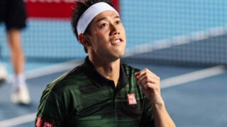 錦織圭 3年5ヶ月ぶり「神の手」ショットでツアー4強【香港オープン