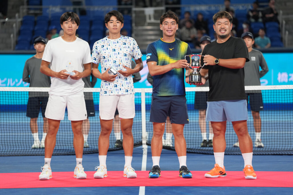 田口涼太郎が単複2冠を達成！男女ダブルスで新チャンピオンが誕生【全日本テニス選手権】【Tennis.jp】