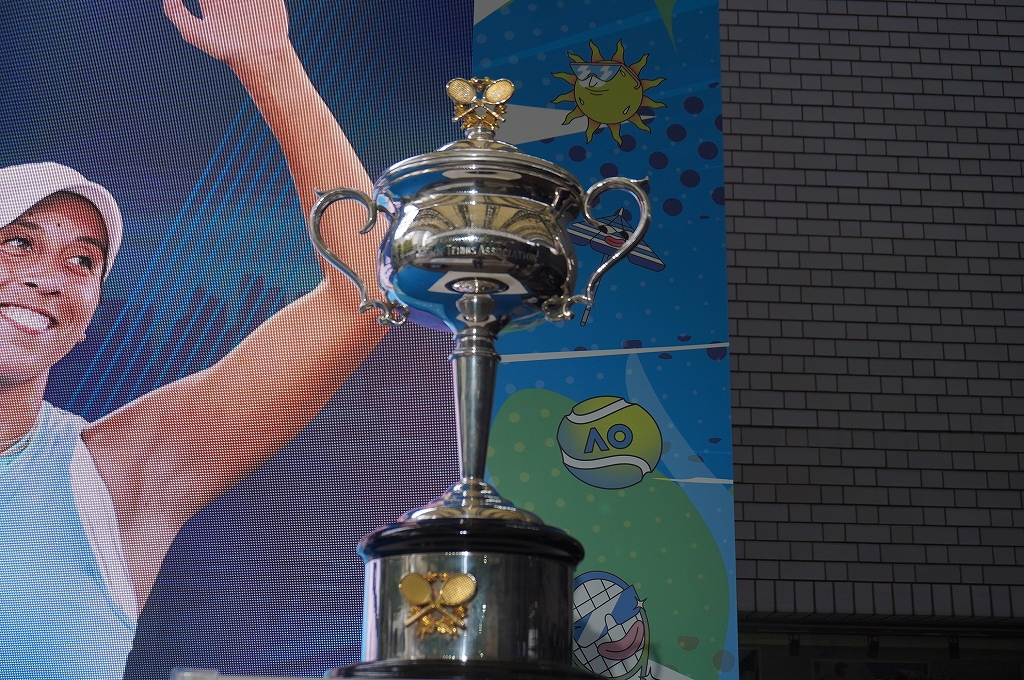 全豪オープンのトロフィーに会える！楽しいが詰まったイベント「AO Japan Launch」【Tennis.jp】