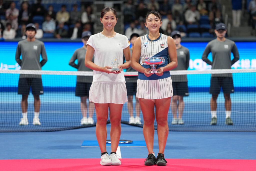 岡村恭香が30歳で初の戴冠「夢の中を生きているようです」。男子決勝は田口涼太郎と市川泰誠の対戦【全日本テニス選手権】【Tennis.jp】