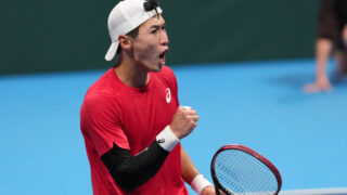 綿貫快勝、望月惜敗で初日1勝1敗。2日目のオーダー変更はあるか