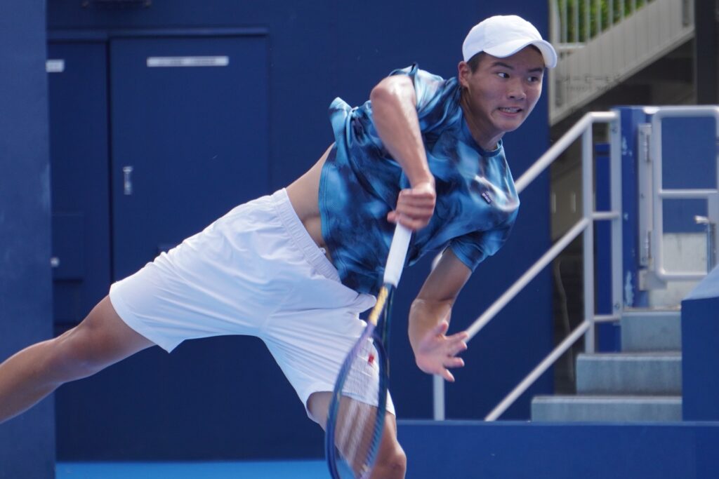 優勝した川村准椰