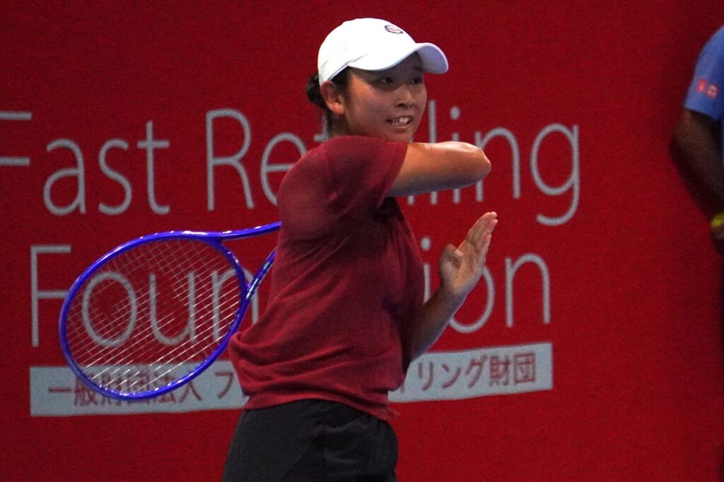 準優勝の服部天寧